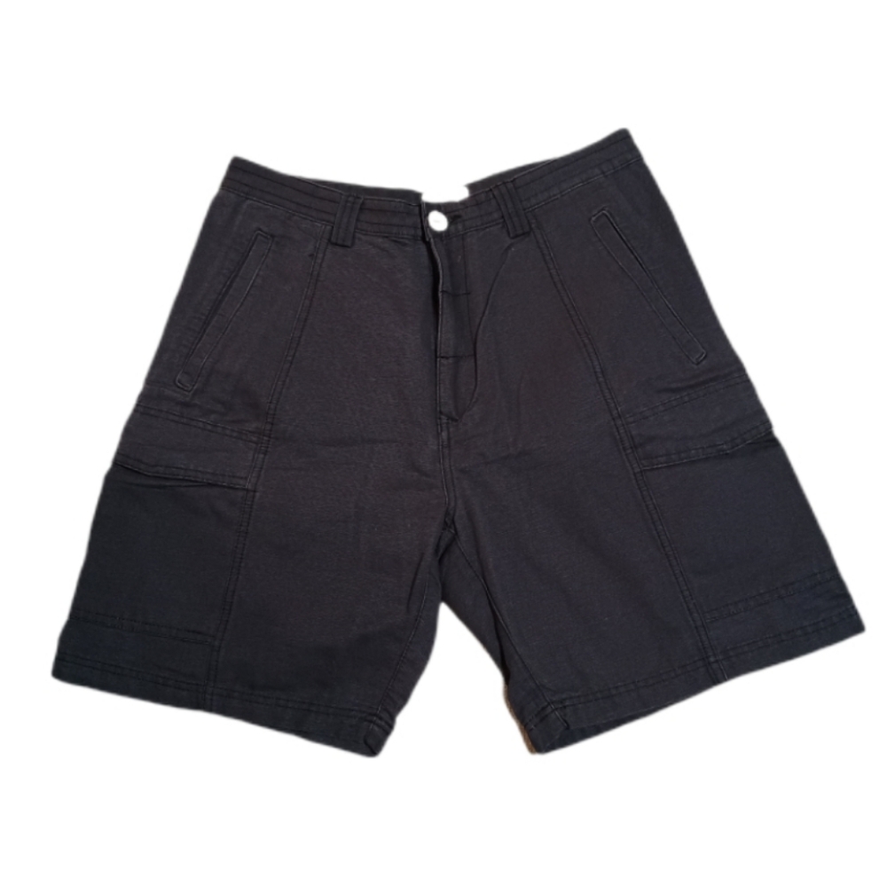 Jachs Black Utility Cargo Shorts